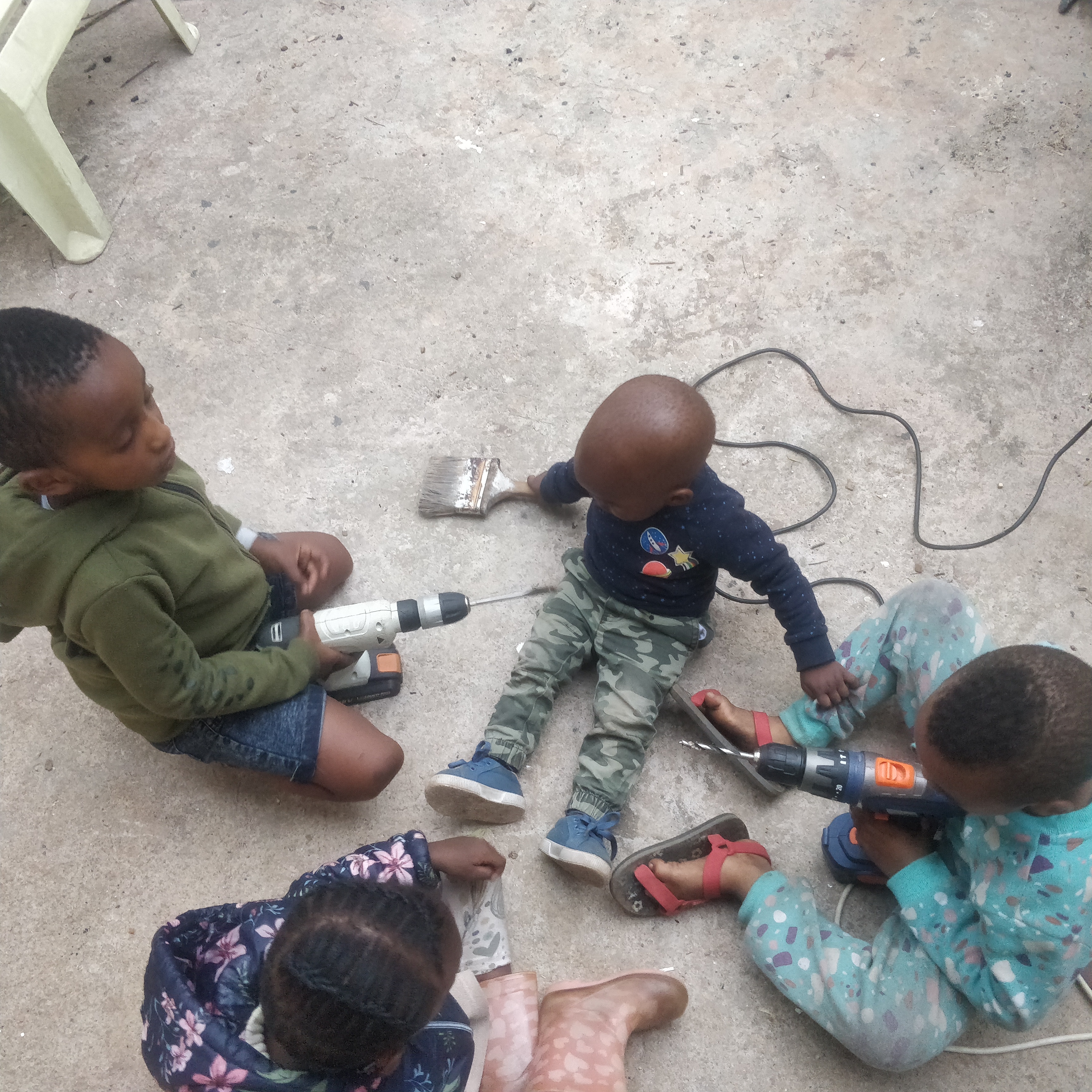 Homeschooling my son Sazi